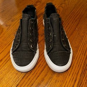 Blacked Smoked Canvas - Blowfish Malibu Play Slip-On Sneaker